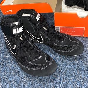Nike Wrestling Shoes & headgear